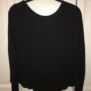 long sleeve with fancy back design